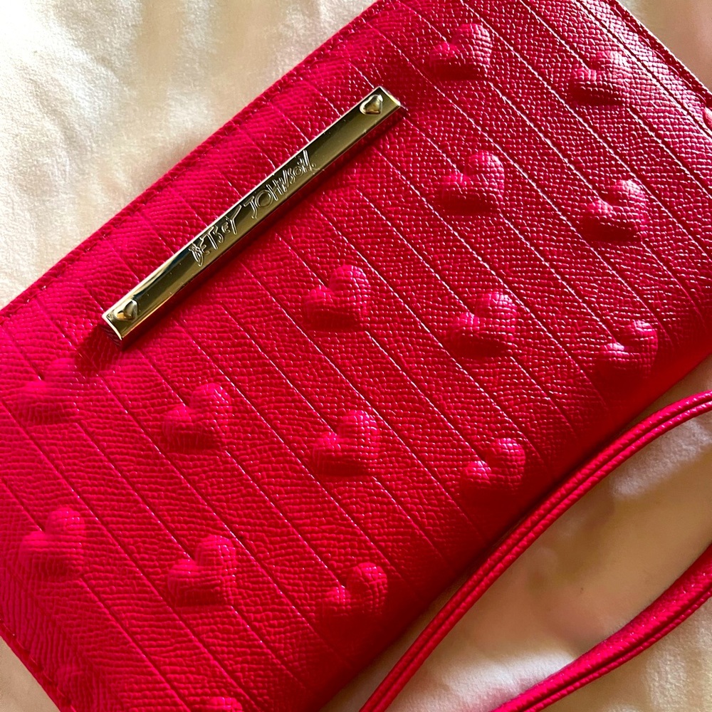 Betsey Johnson Hotpink Wallet